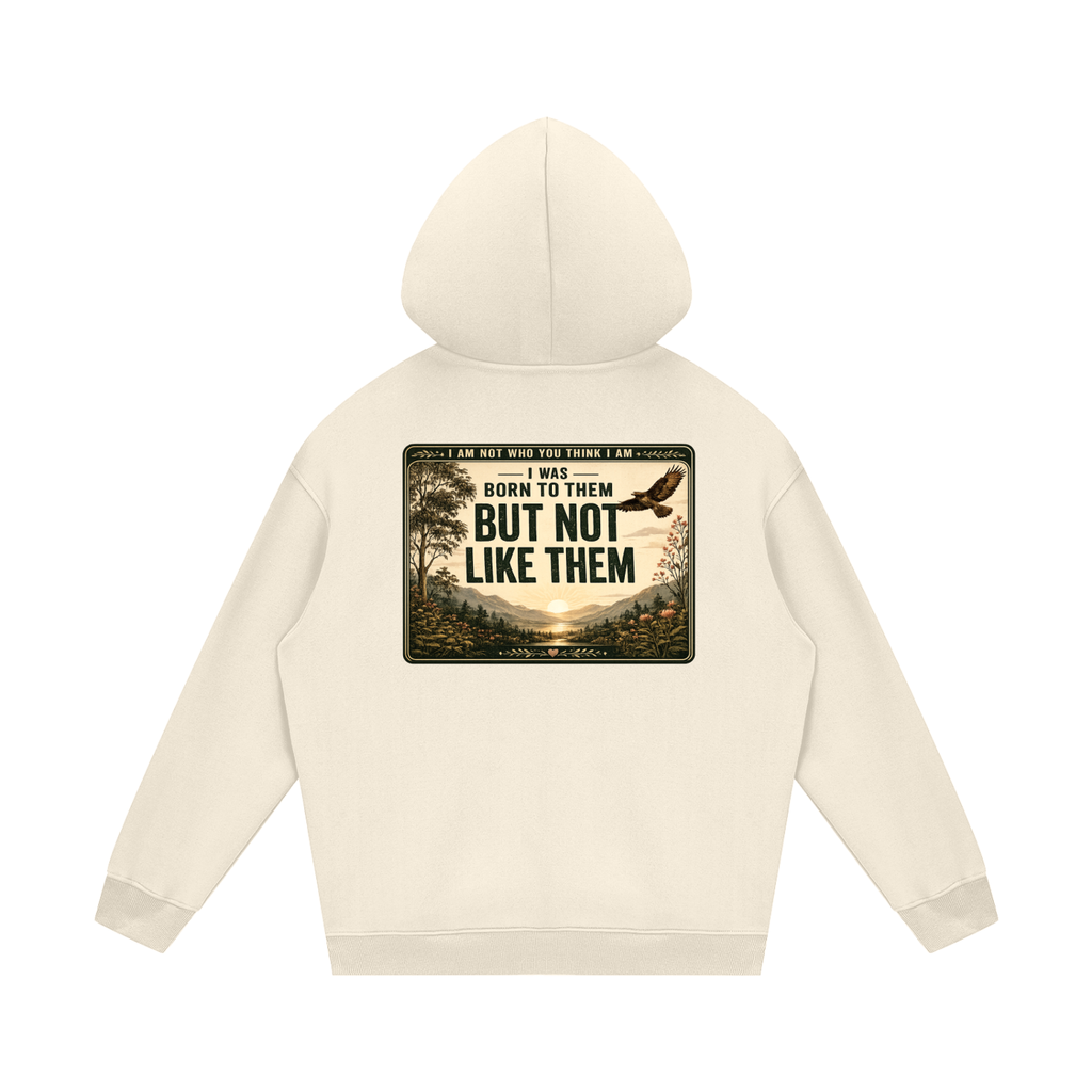 Streetwear Unisex Fleece Hoodie "You don't know me"