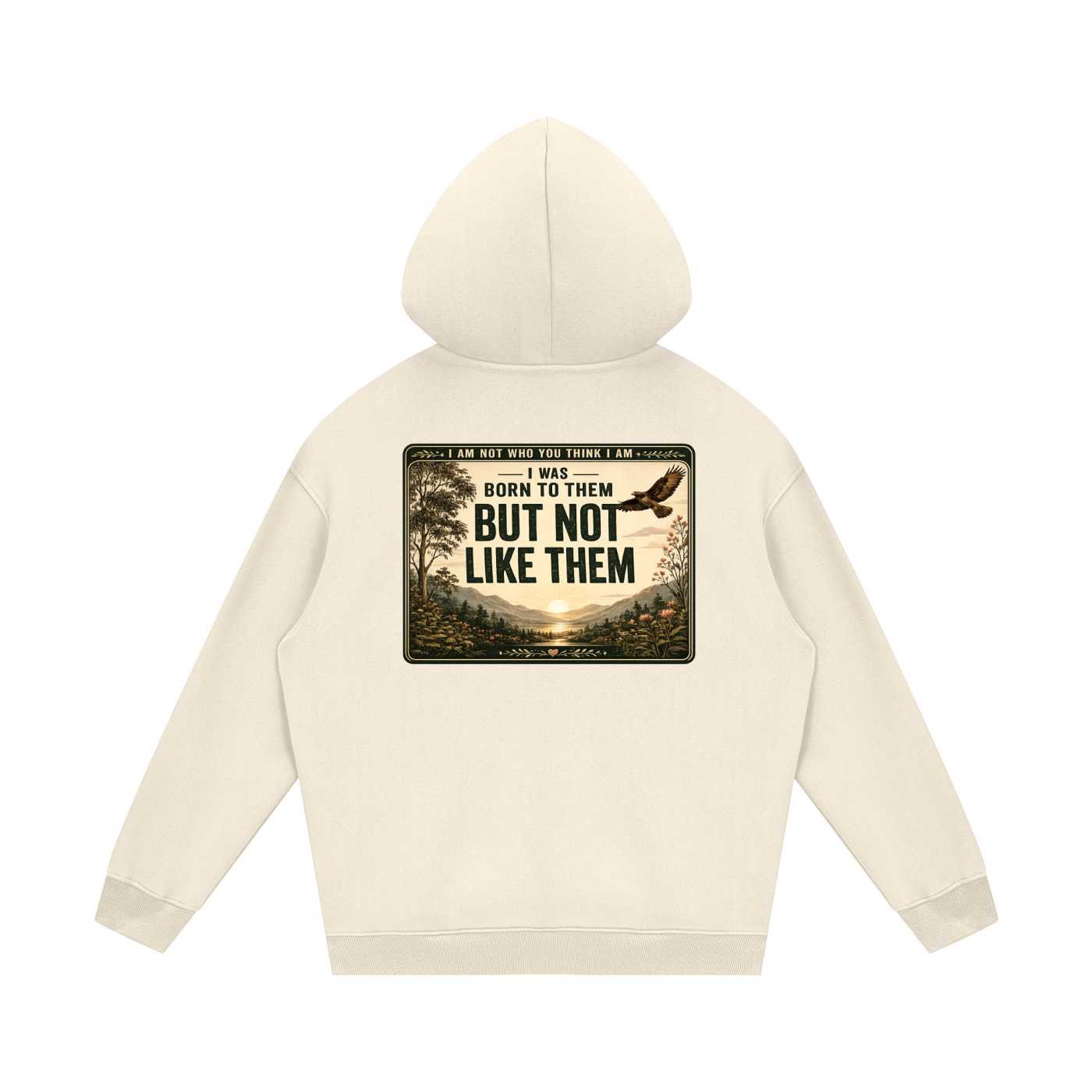 Streetwear Unisex Fleece Hoodie "You don't know me"