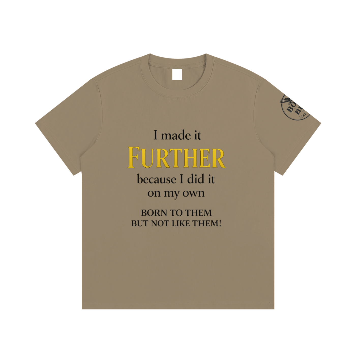 Essential Cotton T-Shirt "Further"