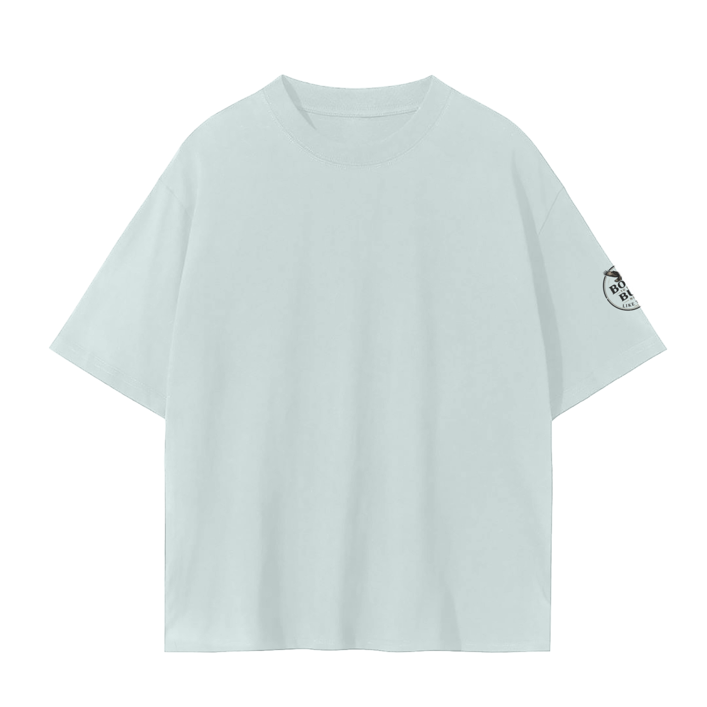 Unisex Seamless T-Shirt Rear and sleeve