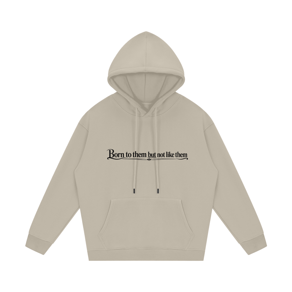 Streetwear Unisex Fleece Hoodie "You don't know me"