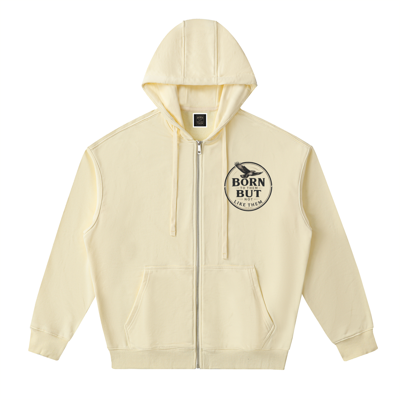 Zip Up Hoodie "The Hawk"
