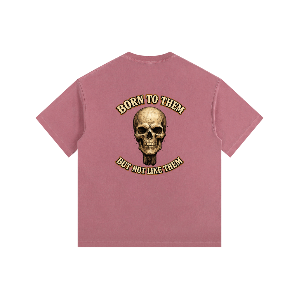 Vintage Washed Oversized Cotton T-Shirt