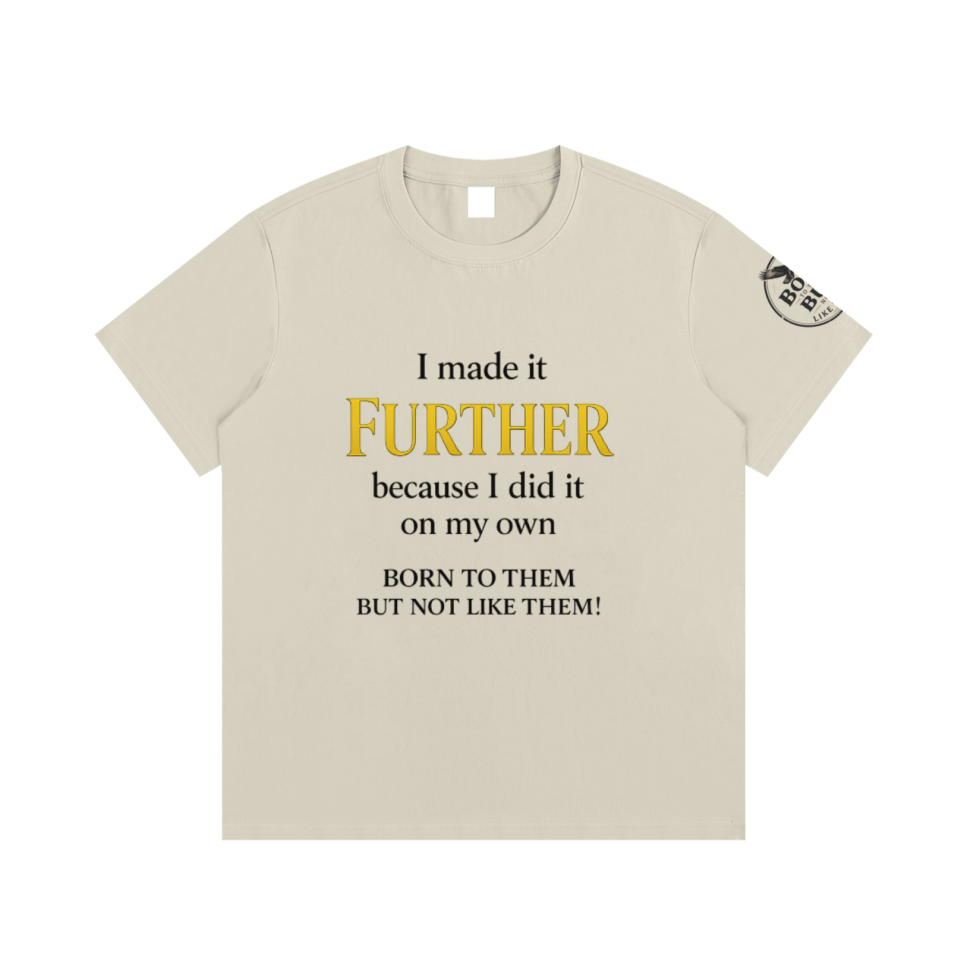Essential Cotton T-Shirt "Further"
