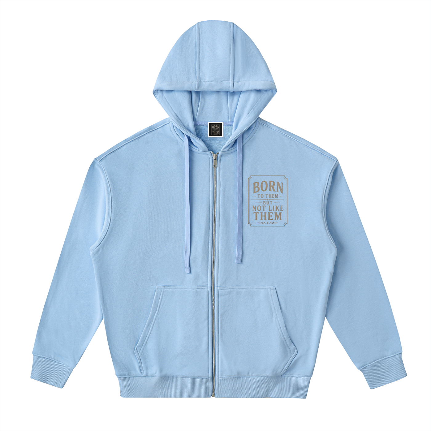 Zip Up Hoodie Say it loudly