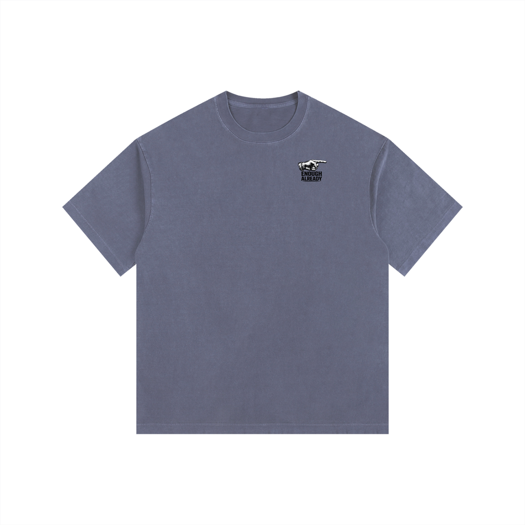 Vintage Washed Oversized Cotton T-Shirt
