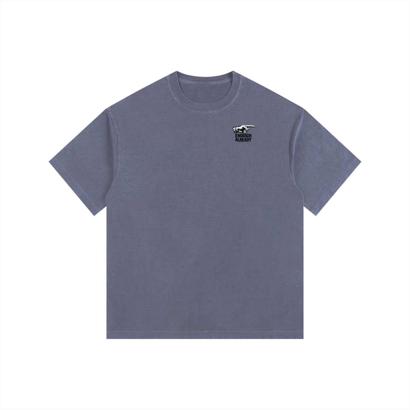 Vintage Washed Oversized Cotton T-Shirt