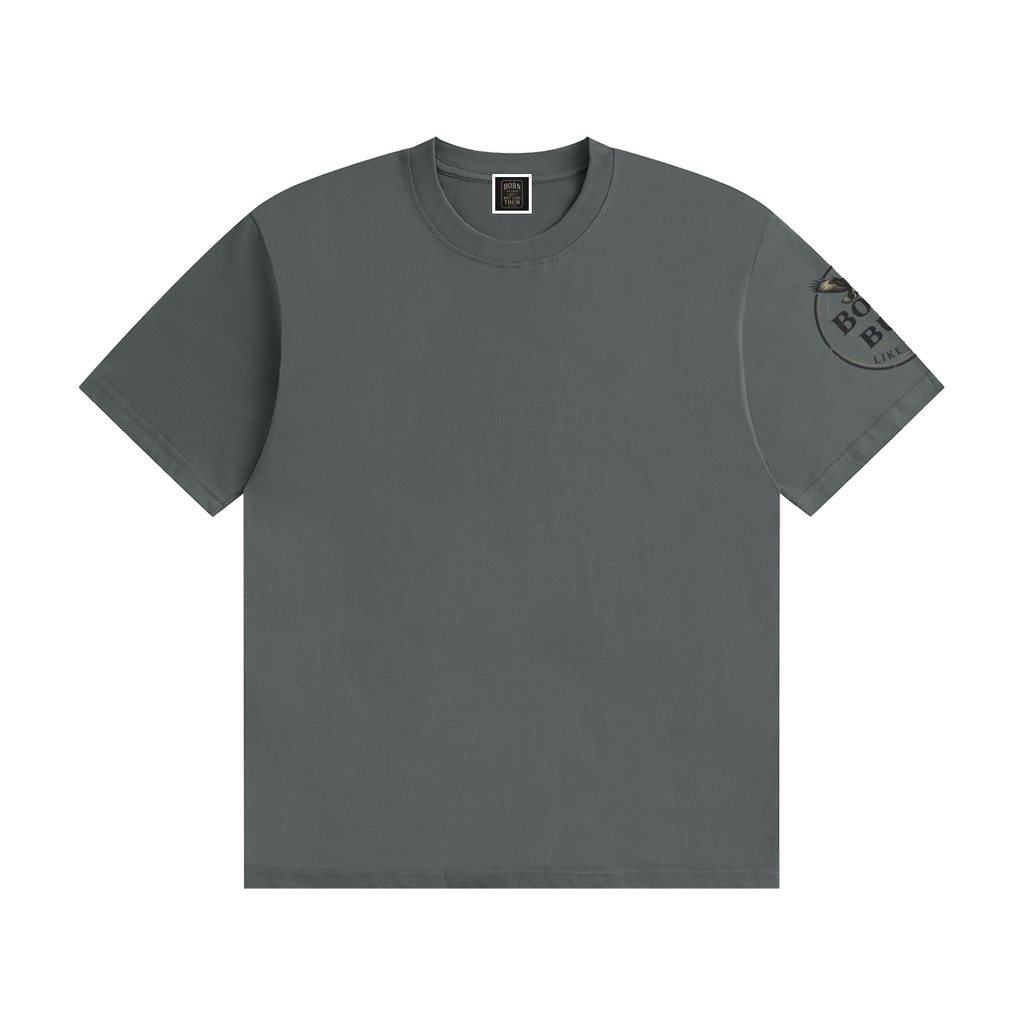 Unisex Seamless Cotton T-Shirt "cross my heart"
