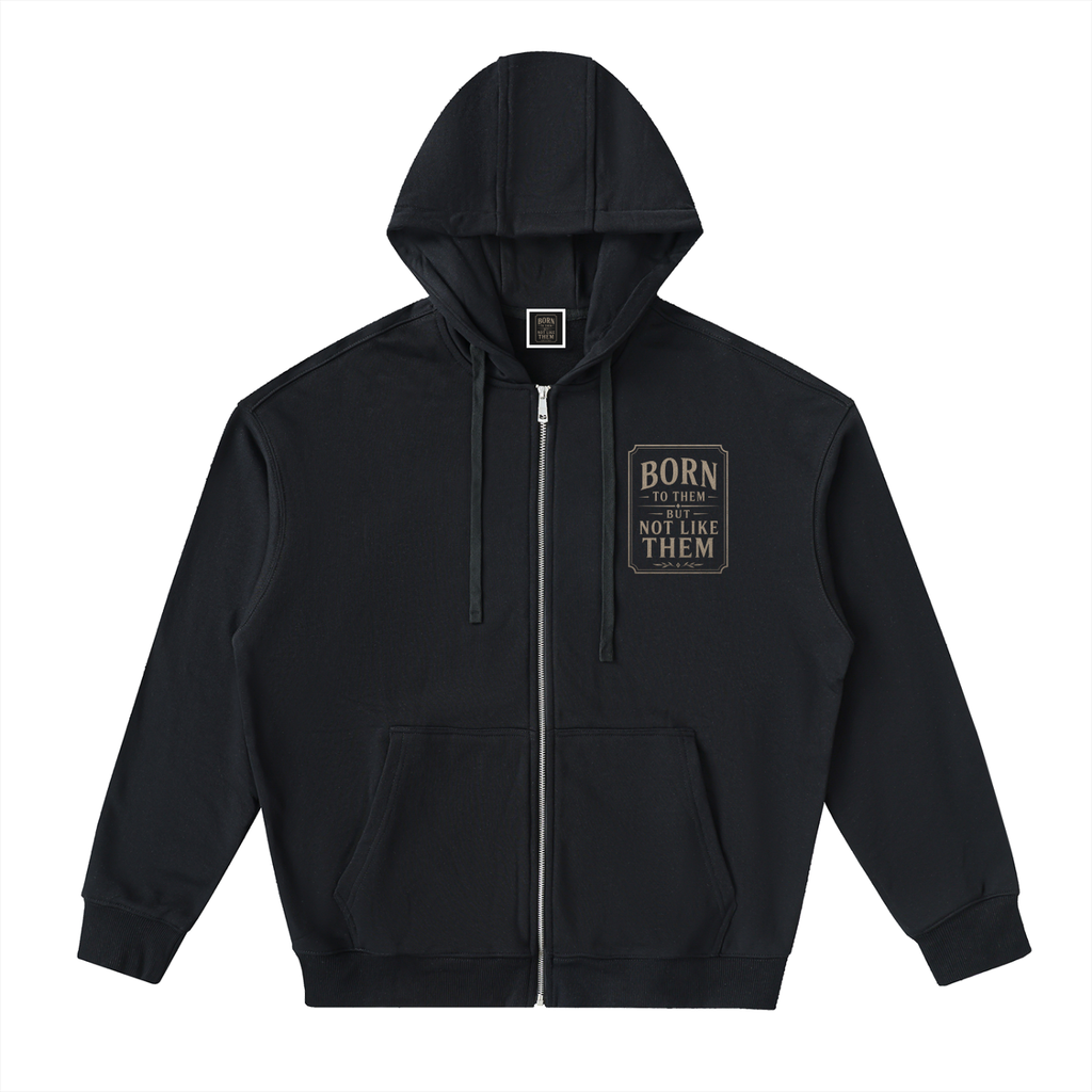 Zip Up Hoodie Say it loudly