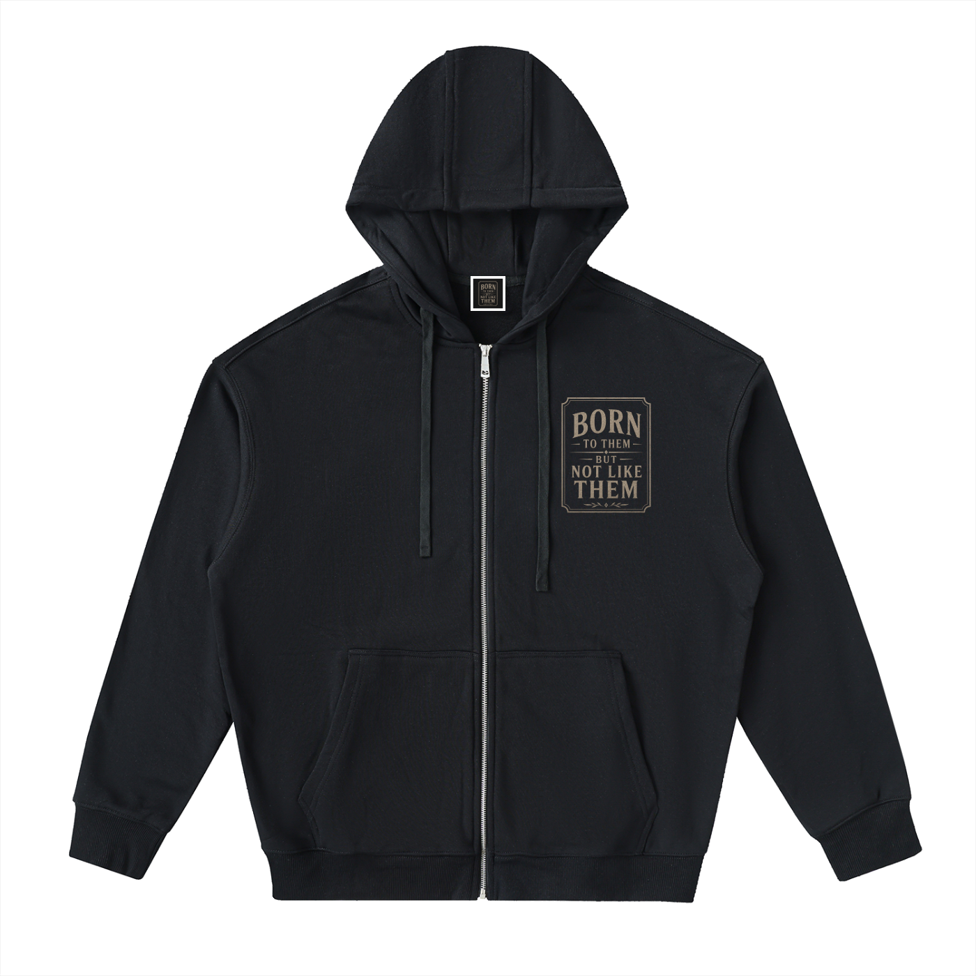 Zip Up Hoodie Say it loudly