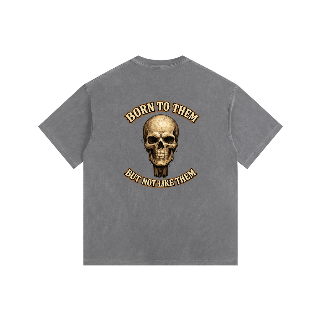 Vintage Washed Oversized Cotton T-Shirt