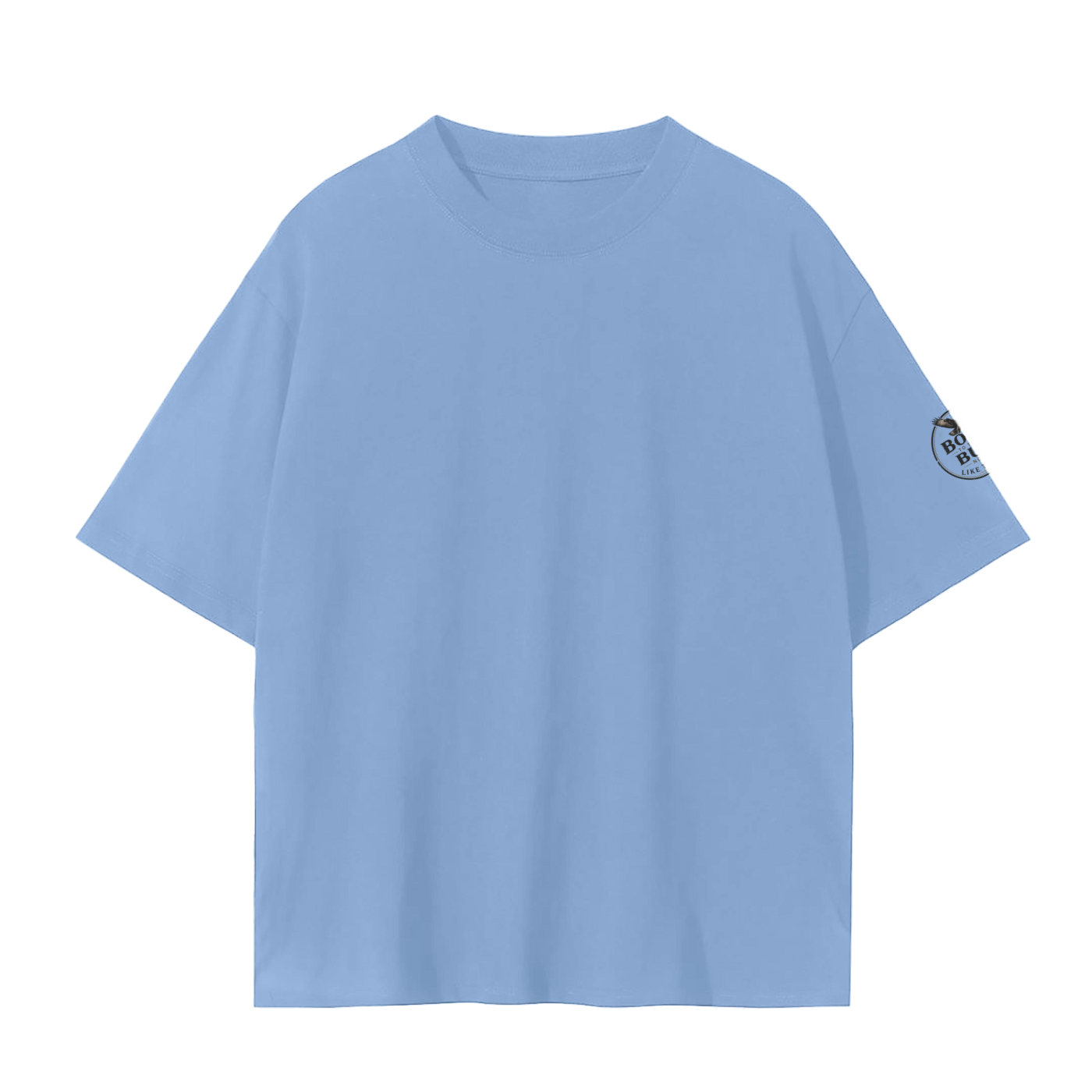 Unisex Seamless T-Shirt Rear and sleeve