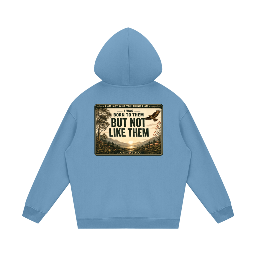 Streetwear Unisex Fleece Hoodie "You don't know me"