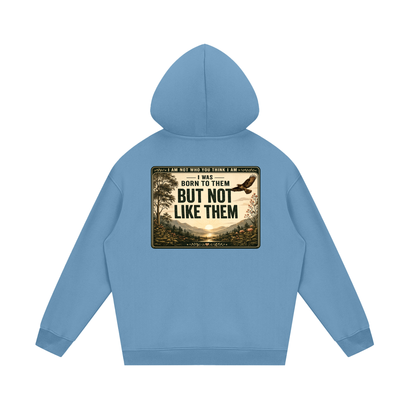Streetwear Unisex Fleece Hoodie "You don't know me"