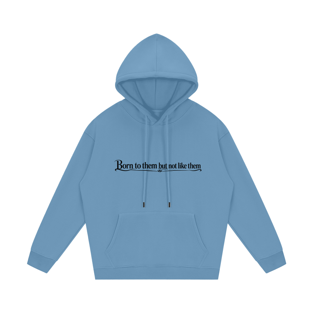Streetwear Unisex Fleece Hoodie "You don't know me"