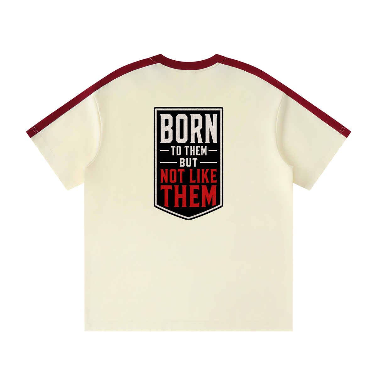 Unisex Colorblock Striped T-Shirt