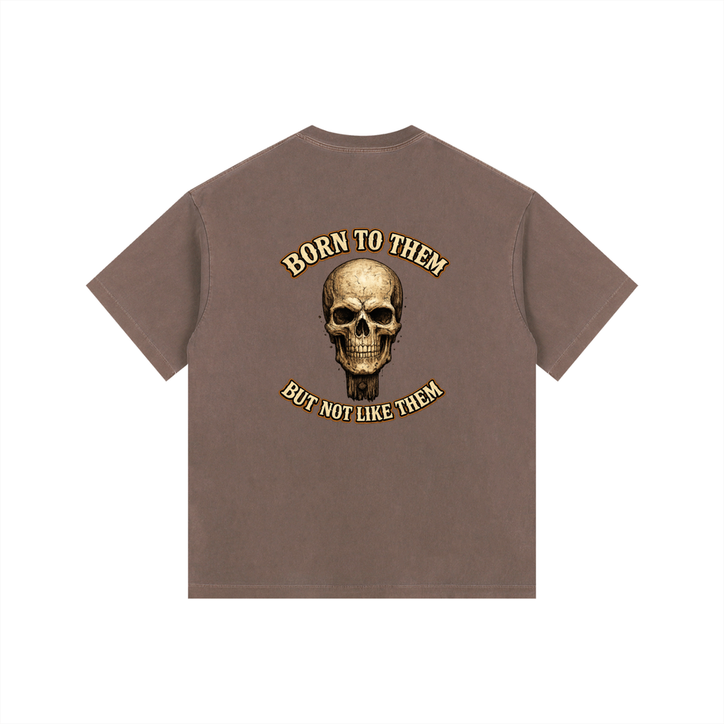 Vintage Washed Oversized Cotton T-Shirt