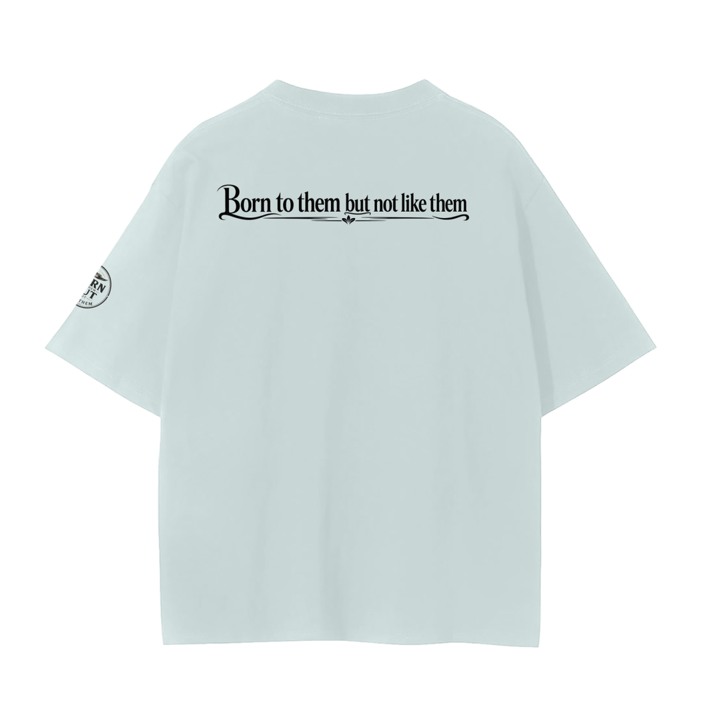 Unisex Seamless T-Shirt Rear and sleeve