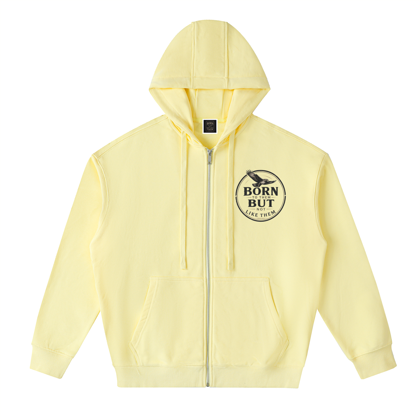Zip Up Hoodie "The Hawk"