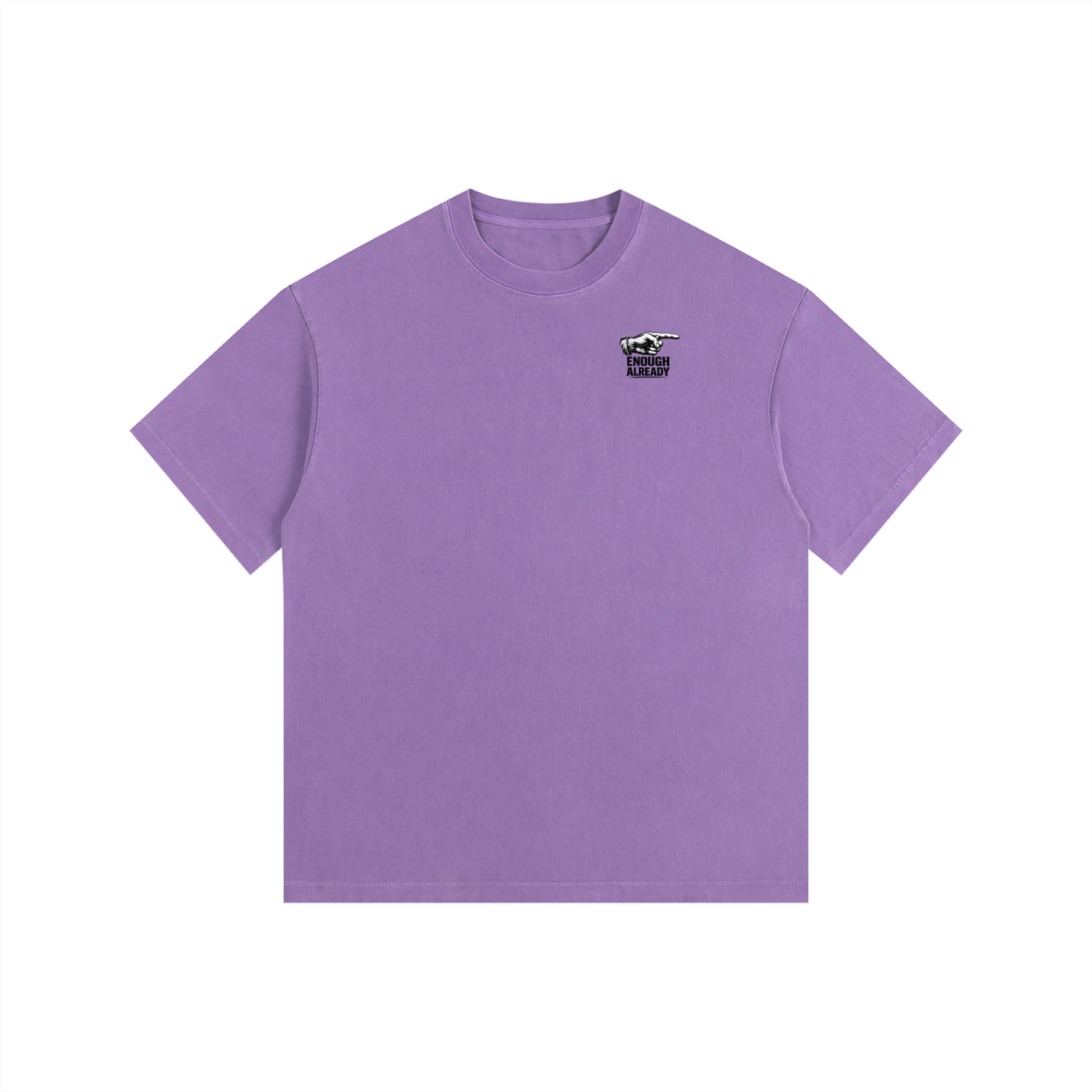 Vintage Washed Oversized Cotton T-Shirt