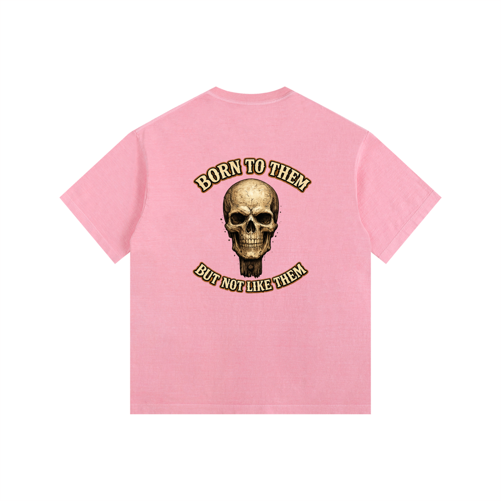 Vintage Washed Oversized Cotton T-Shirt
