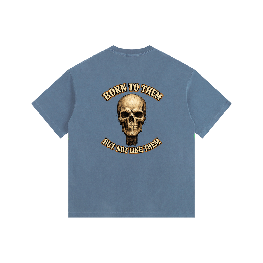 Vintage Washed Oversized Cotton T-Shirt