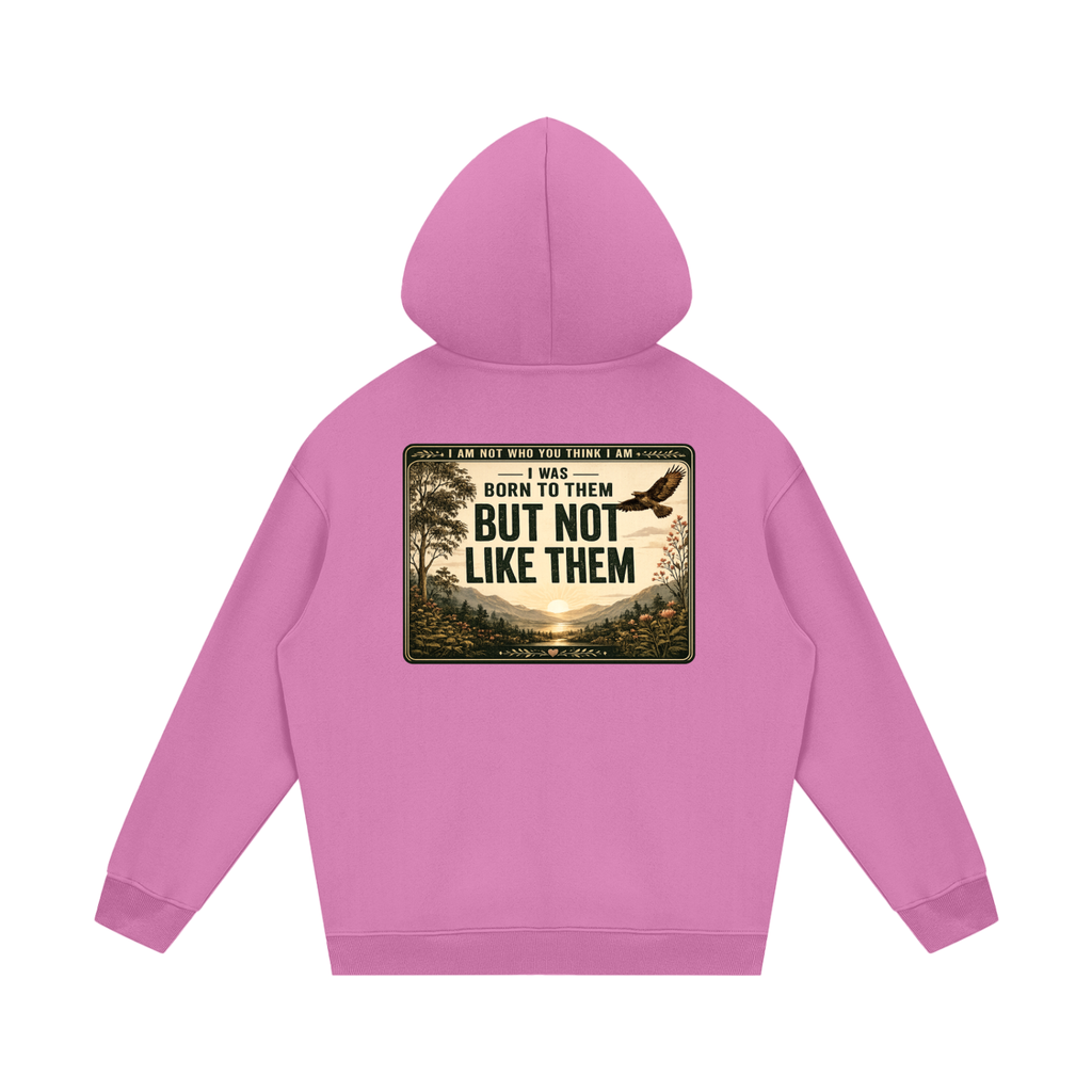 Streetwear Unisex Fleece Hoodie "You don't know me"