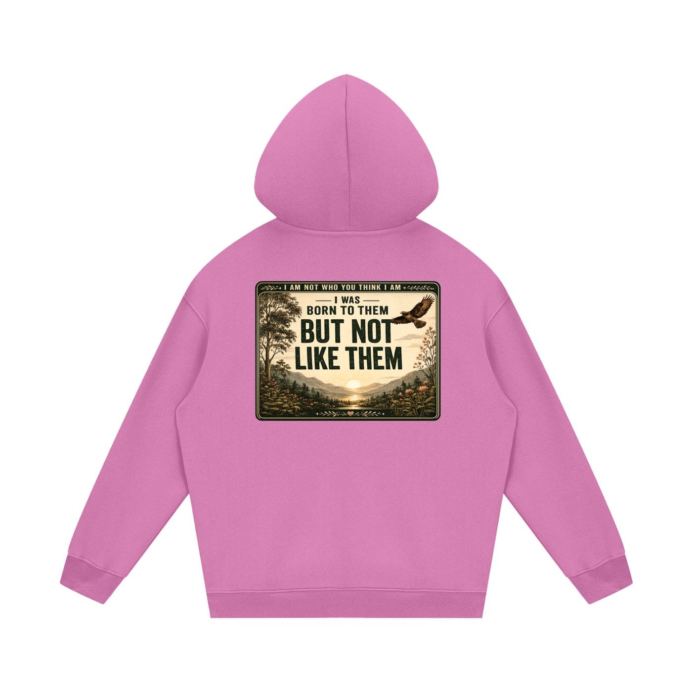 Streetwear Unisex Fleece Hoodie "You don't know me"