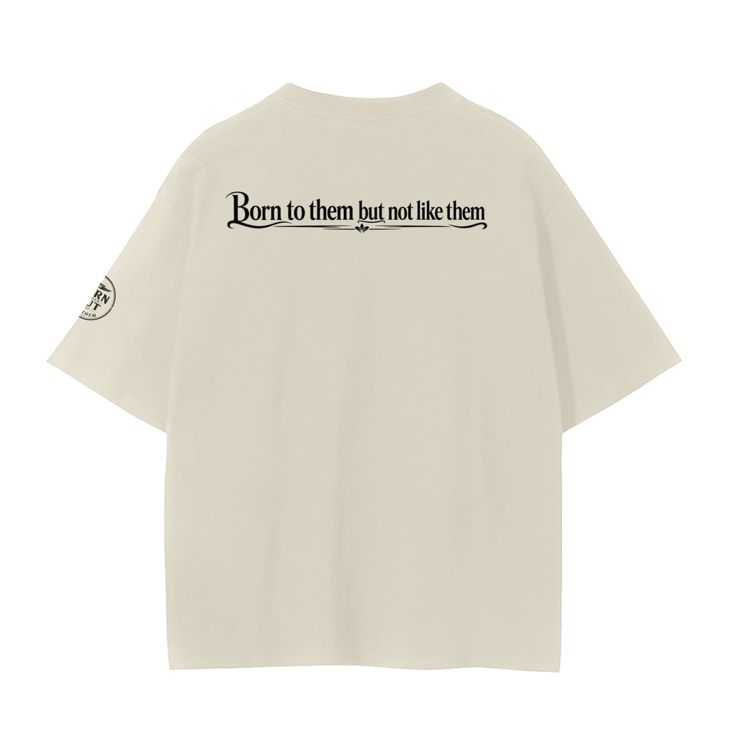 Unisex Seamless T-Shirt Rear and sleeve