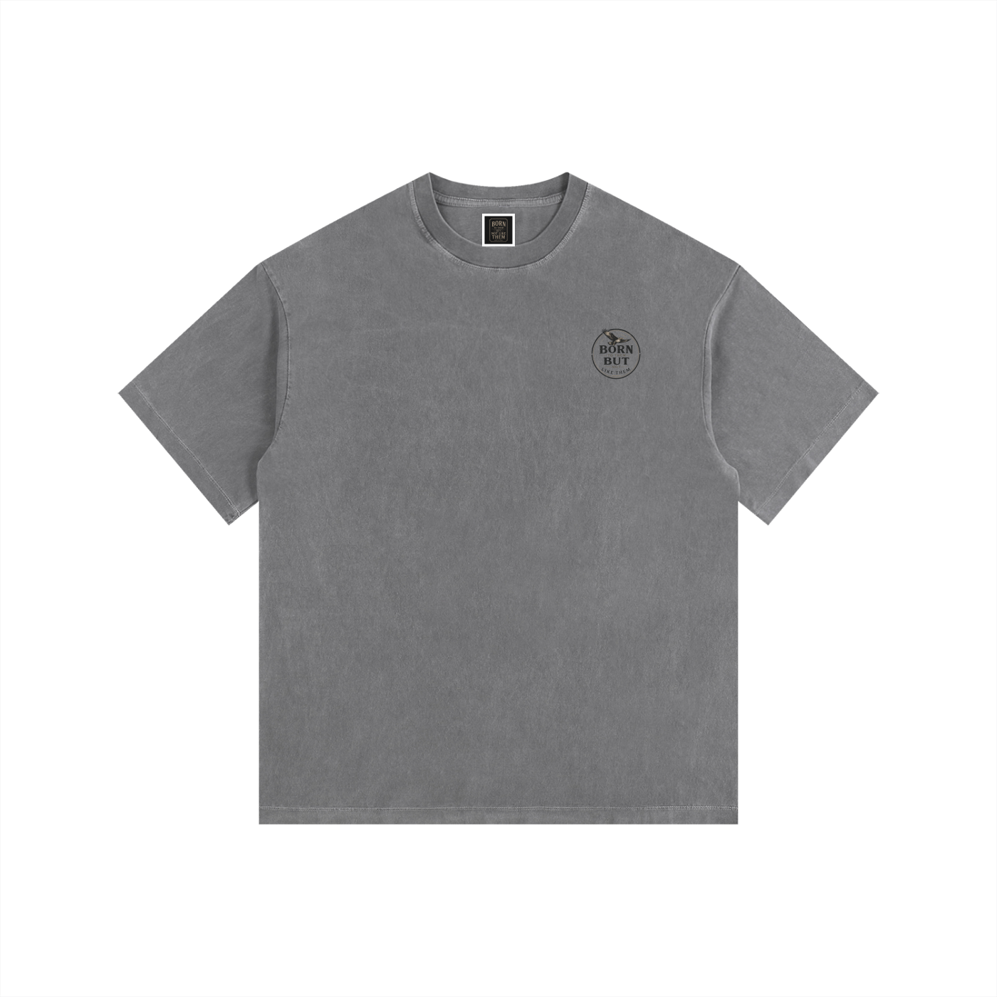 Vintage Washed Oversized Cotton T-Shirt