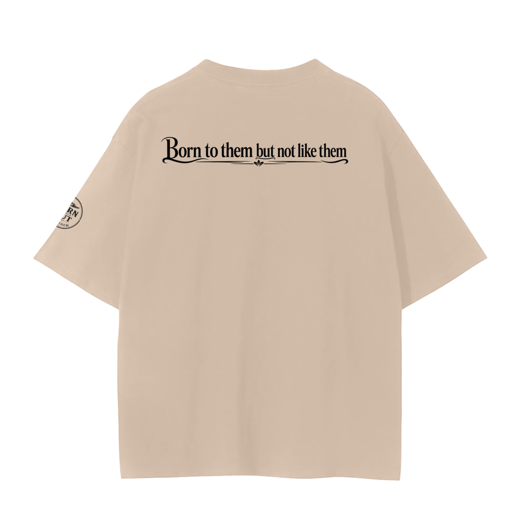 Unisex Seamless T-Shirt Rear and sleeve