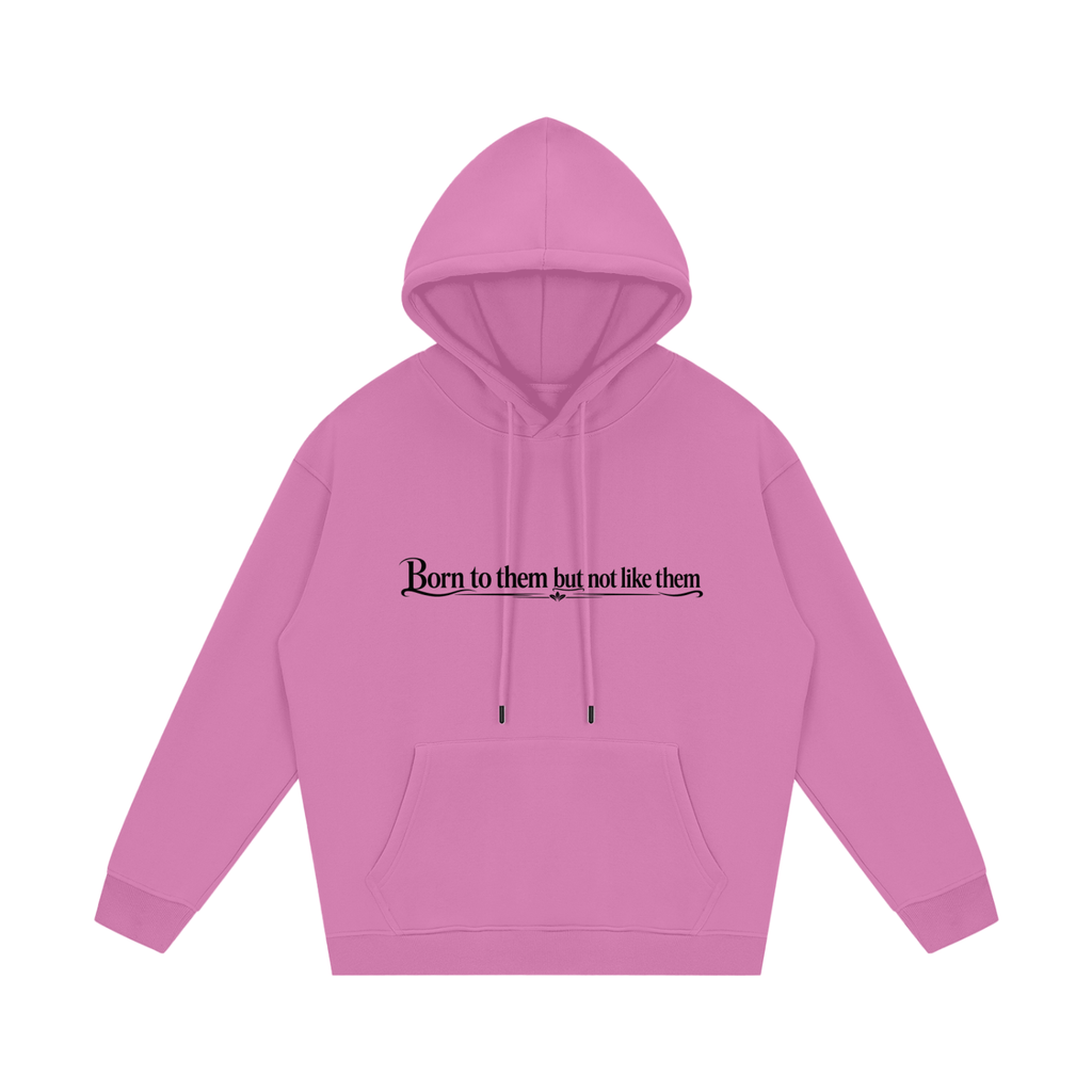 Streetwear Unisex Fleece Hoodie "You don't know me"