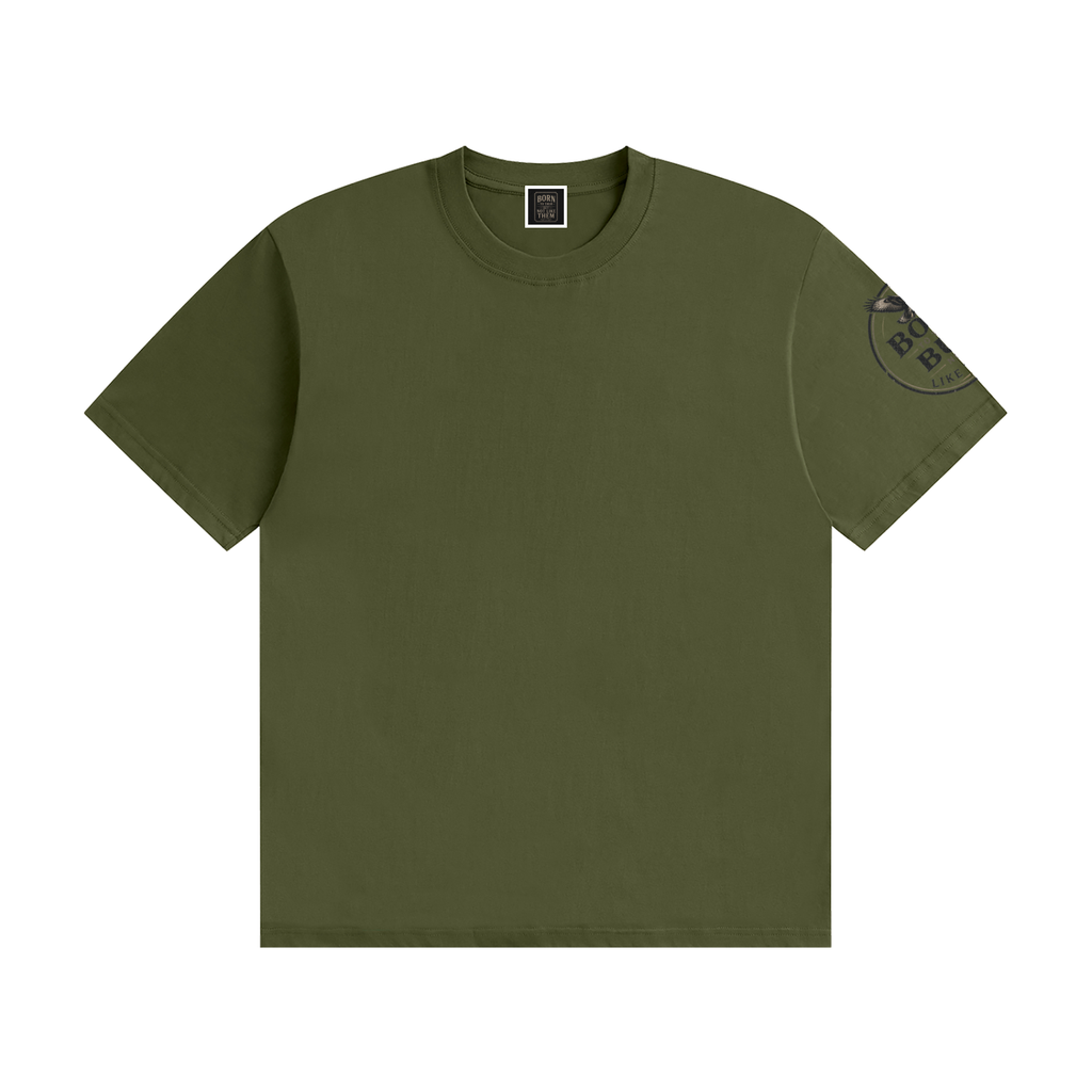 Unisex Seamless Cotton T-Shirt "cross my heart"