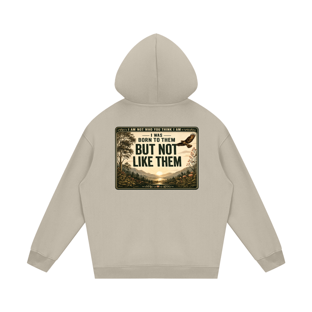 Streetwear Unisex Fleece Hoodie "You don't know me"