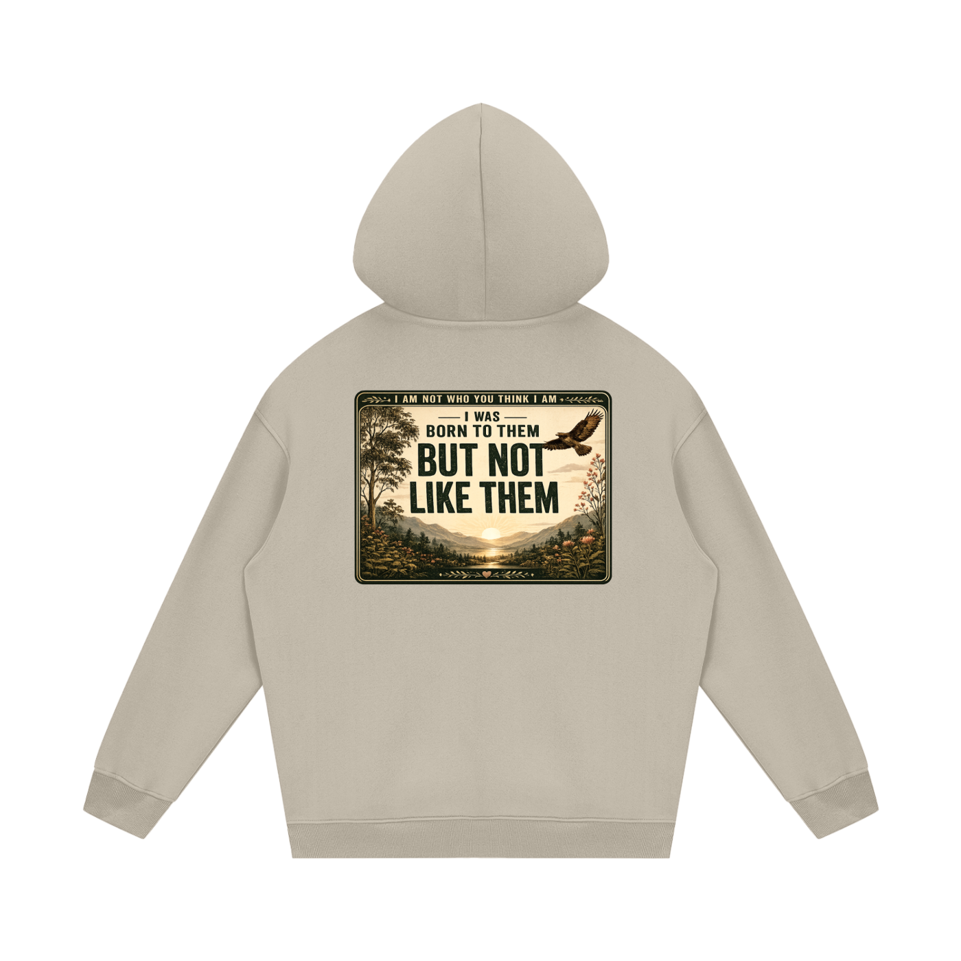 Streetwear Unisex Fleece Hoodie "You don't know me"