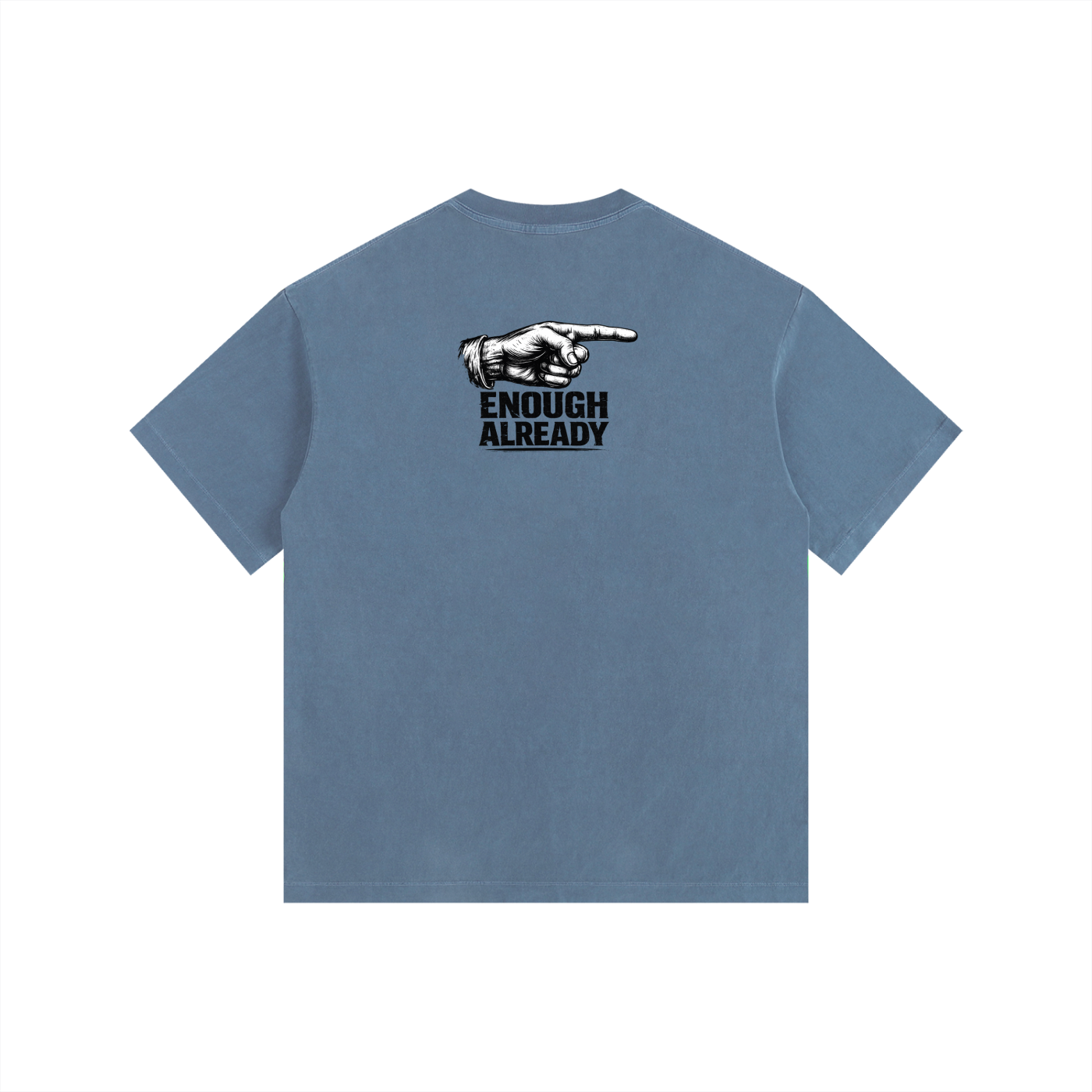 Vintage Washed Oversized Cotton T-Shirt