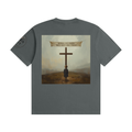 Unisex Seamless Cotton T-Shirt "cross my heart"