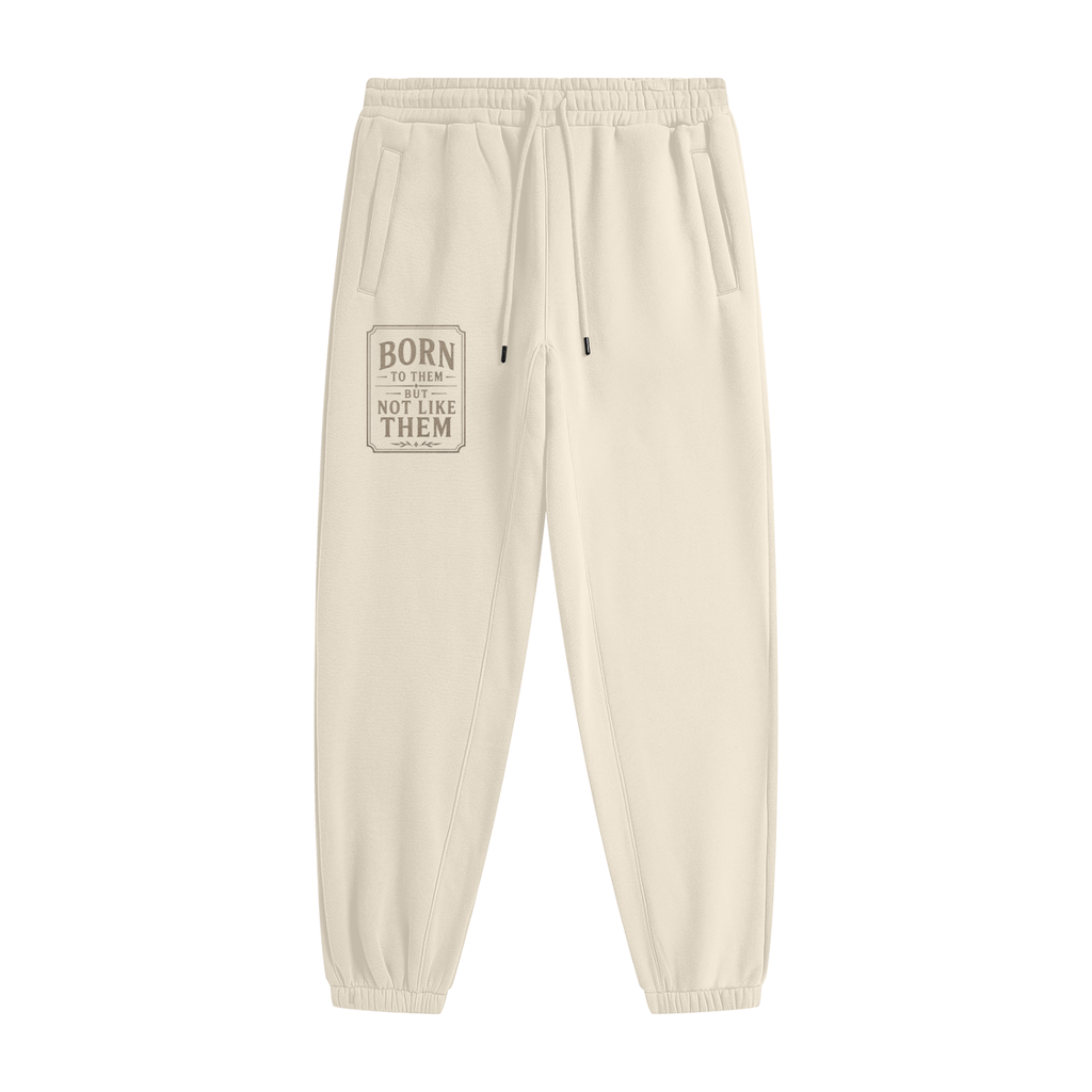 Unisex Heavyweight Fleece Joggers "Feet fail me not"