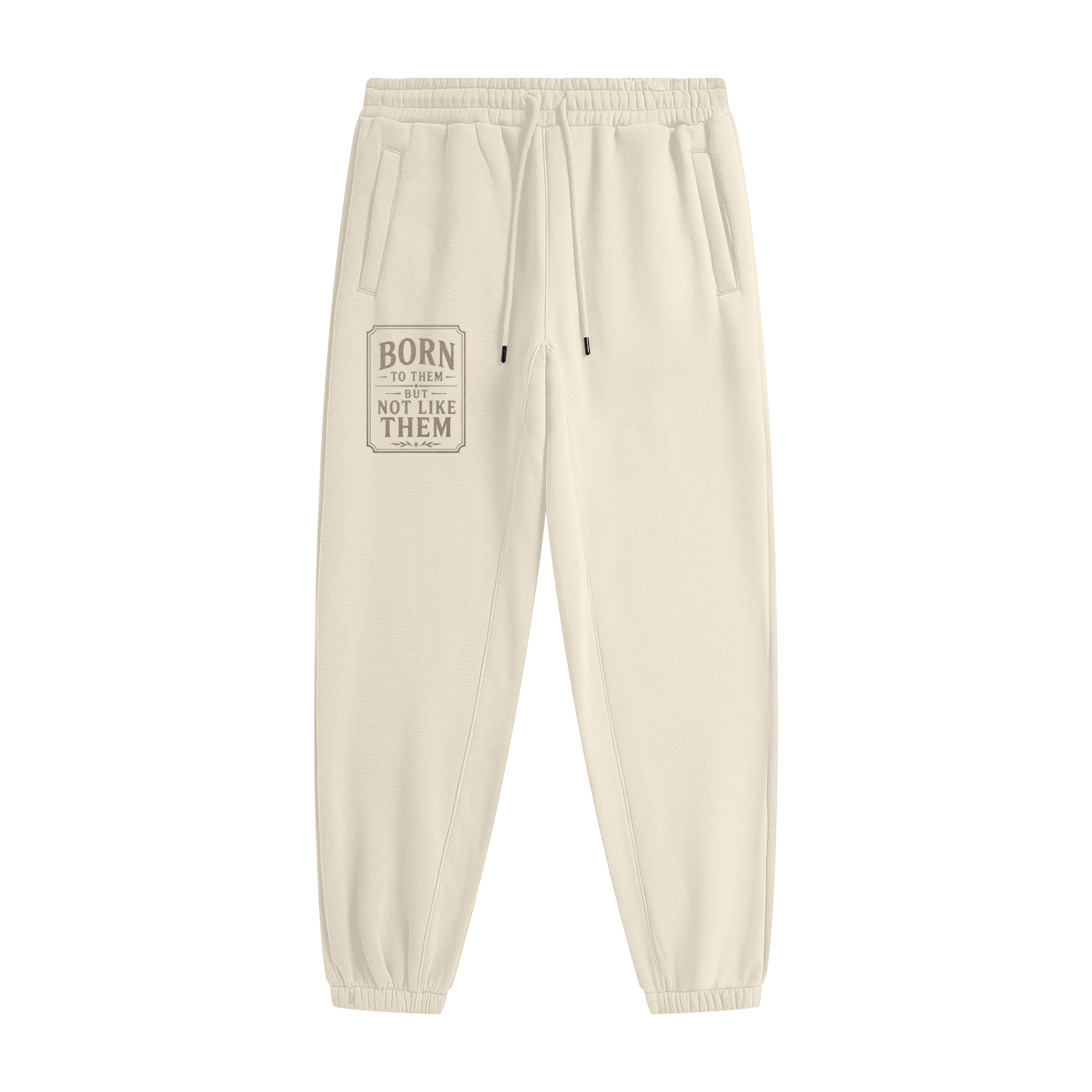 Unisex Heavyweight Fleece Joggers "Feet fail me not"