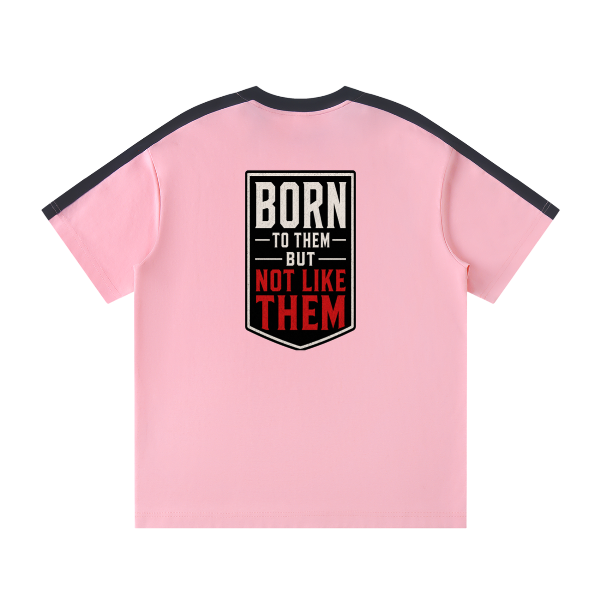 Unisex Colorblock Striped T-Shirt