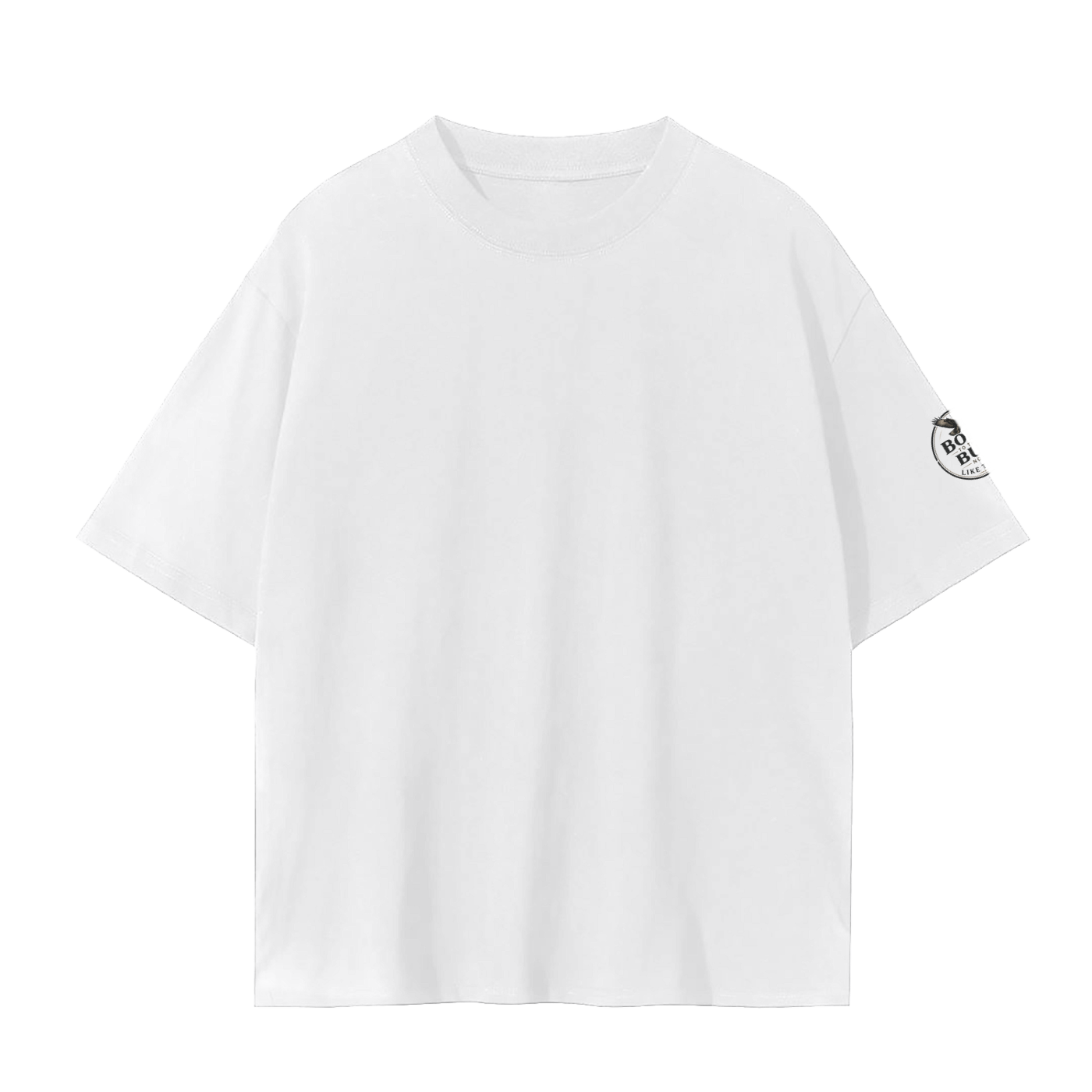 Unisex Seamless T-Shirt Rear and sleeve