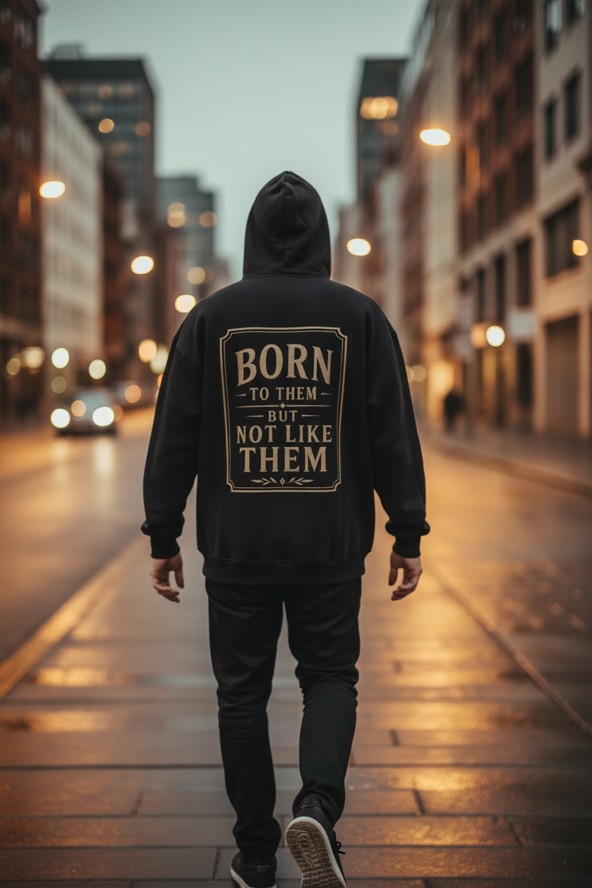 Born to Them Hoodie – Natural Walking Posture