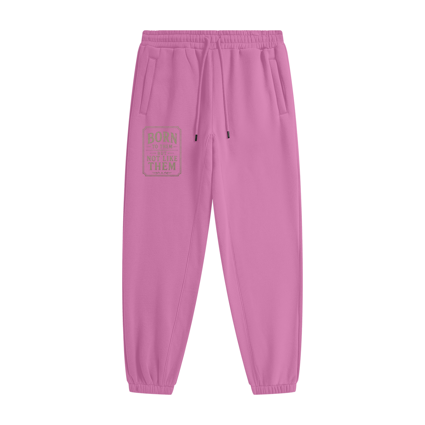 Unisex Heavyweight Fleece Joggers "Feet fail me not"