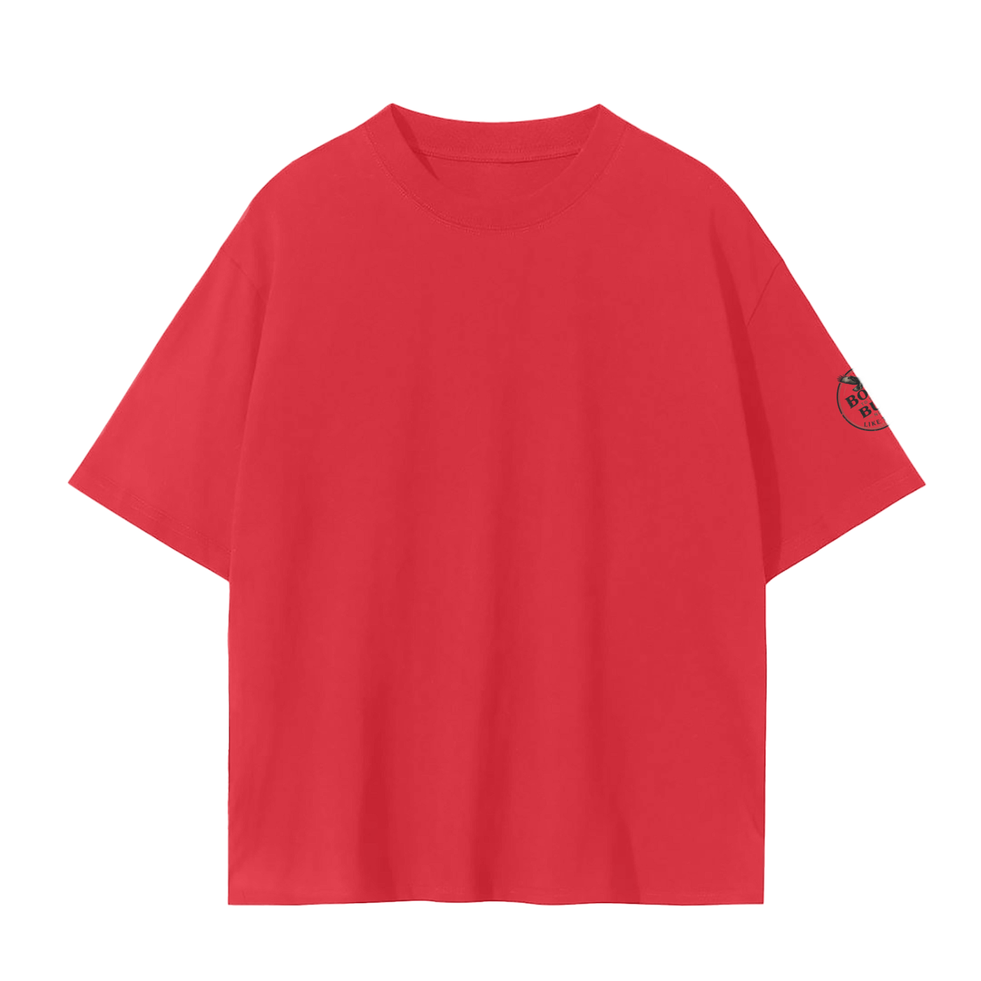 Unisex Seamless T-Shirt Rear and sleeve