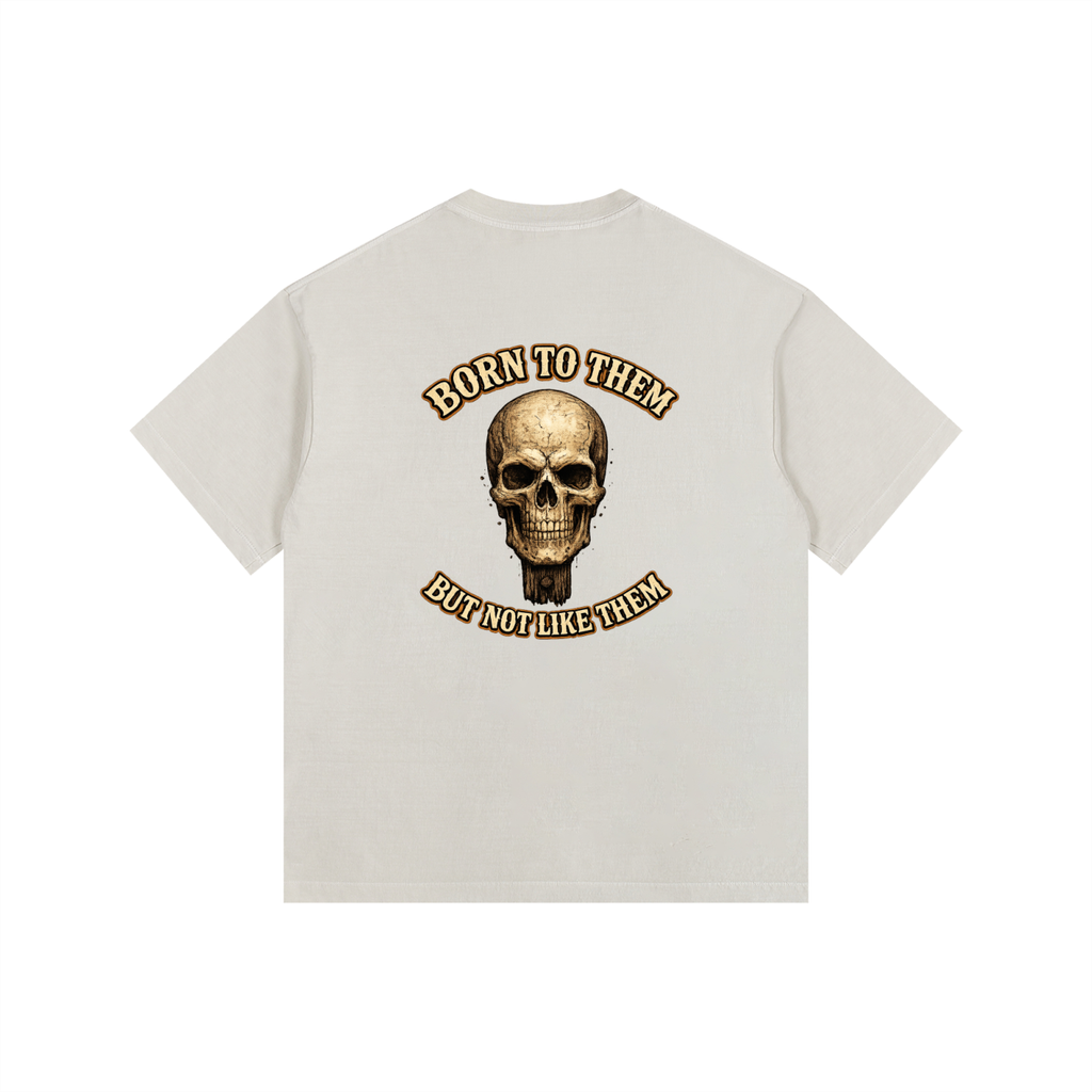 Vintage Washed Oversized Cotton T-Shirt