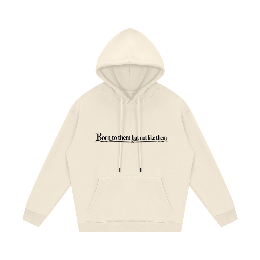 Streetwear Unisex Fleece Hoodie "You don't know me"