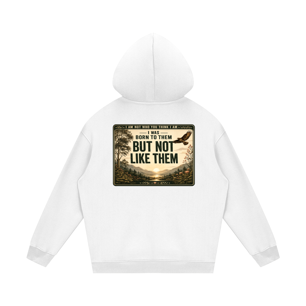 Streetwear Unisex Fleece Hoodie "You don't know me"
