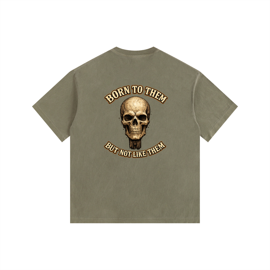Vintage Washed Oversized Cotton T-Shirt