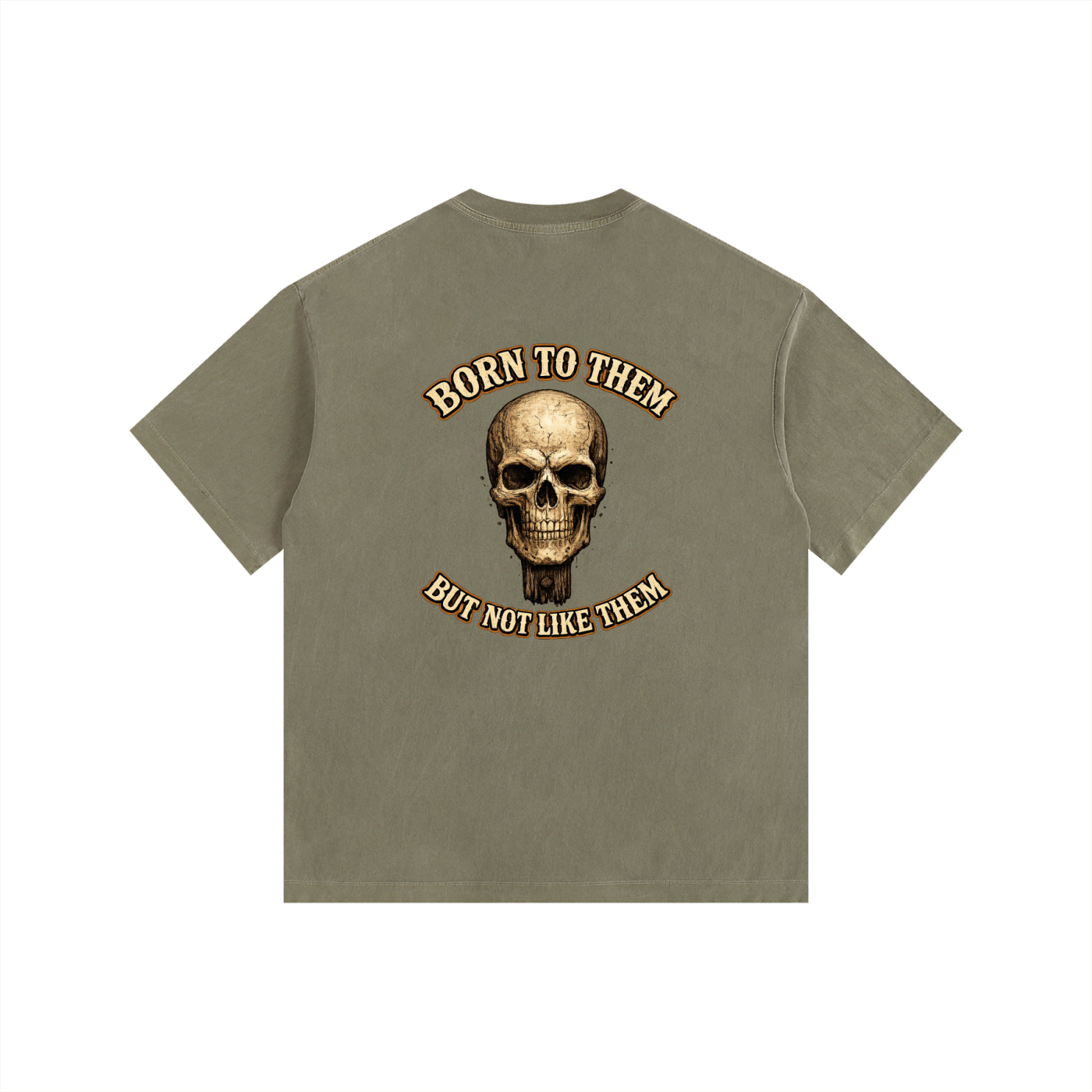 Vintage Washed Oversized Cotton T-Shirt