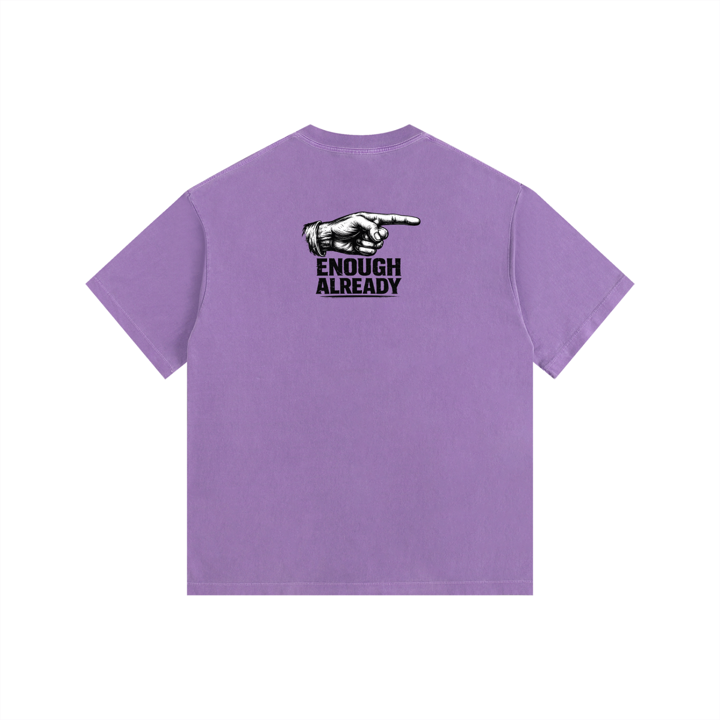 Vintage Washed Oversized Cotton T-Shirt